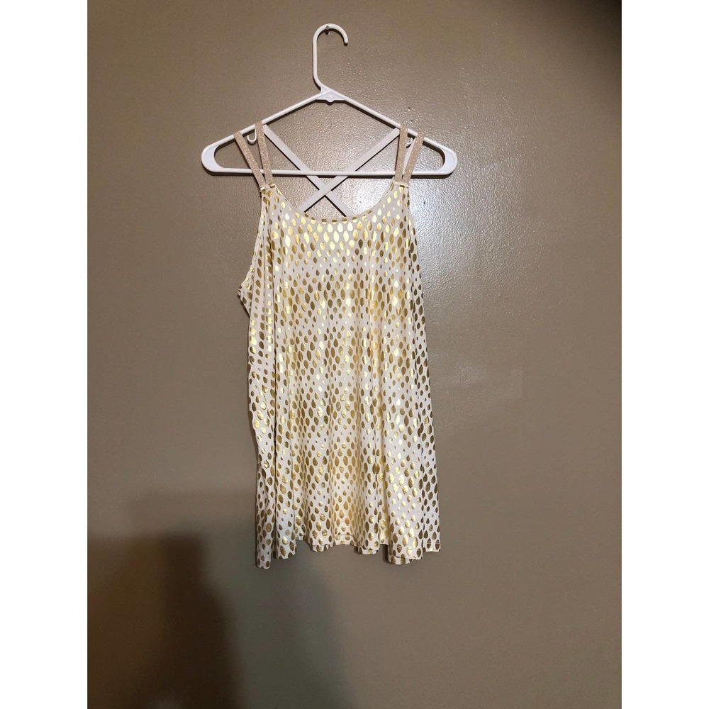 Lane Bryant Women's Tank Top - Tank, cami | Color: Gold | Size: 14/16